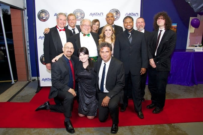 AvatarFleet Team on the red carpet