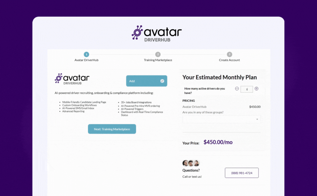 DriverHub Pricing
