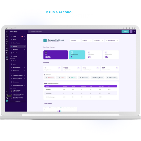 Drug and Alcohol Clearinghouse Services