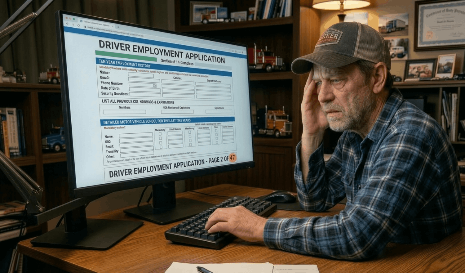 The Old Way Long Application Process