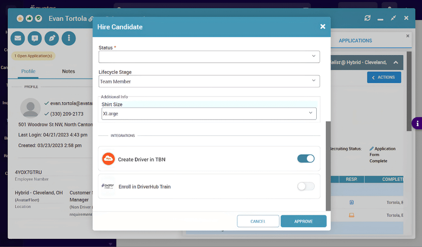 Avatar DriverHub Integration with The Bus Network One Roster, No Double Entry