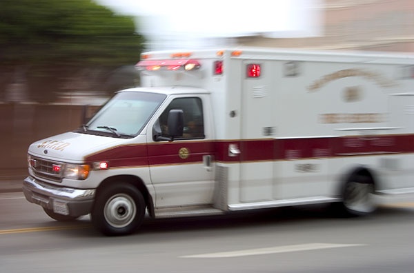 Hit Run Driver ambulance