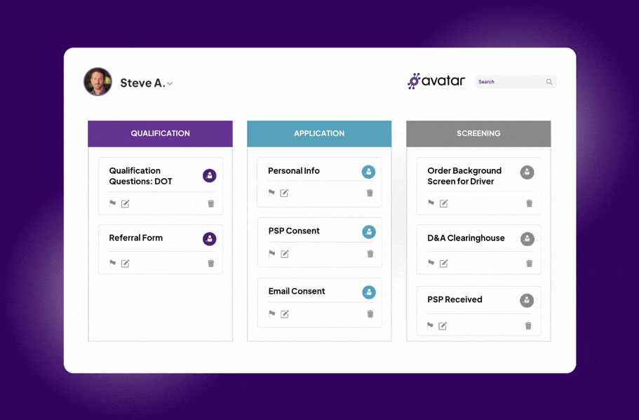 Order Background Check HireRight + DriverHub