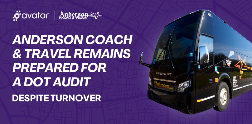 Anderson Coach & Travel Remains Prepared for Audit Despite Turnover