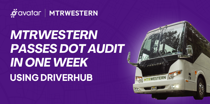 MTRWestern Passes DOT Audit in One Week Using DriverHub
